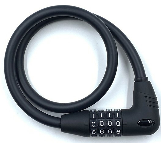 ワイヤー錠 Easy Dial Lock2(10x600mm マットブラック) 2690