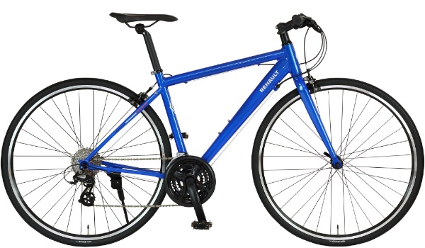 700×32C型 クロスバイク AL-CRB7024LIGHT(ブルー 外装24段変速) 61114-03