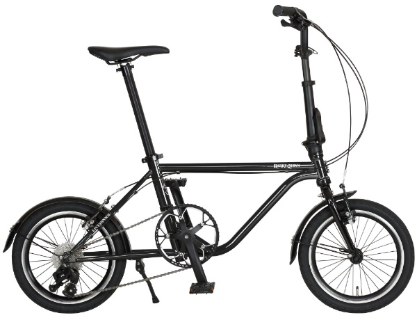 16型 自転車 ミニベロ HARRY QUINN Livepool168(ブラック 外装8段変速) 88522-01