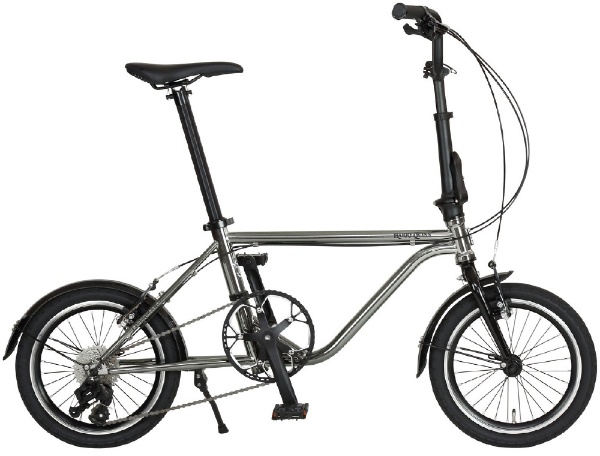 16型 自転車 ミニベロ HARRY QUINN Livepool168(シルバー 外装8段変速) 88522-09