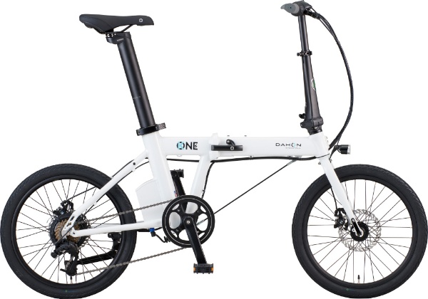 折りたたみ電動アシスト自転車 K-ONE ケーワン ウルトラホワイト [20インチ  7段変速] 2023年モデル