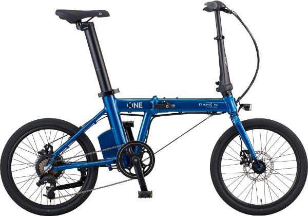 折りたたみ電動アシスト自転車 K-ONE ケーワン ピーコックブルー [20インチ  7段変速] 2023年モデル